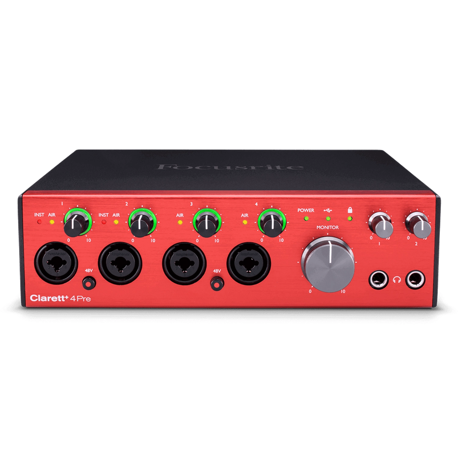 Sound card thu âm Focusrite Clarett+ 4Pre USB-C