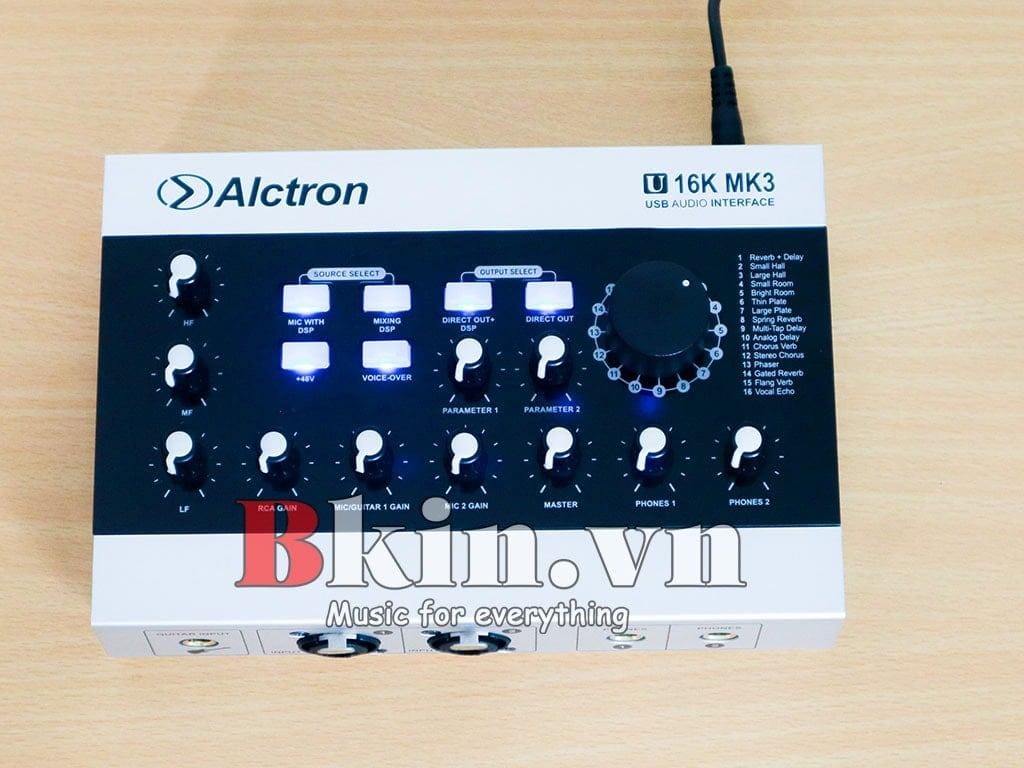 Sound card Alctron U16k mk3 chính hãng