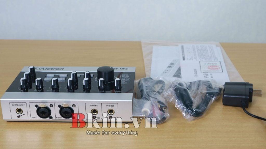 Sound card Alctron U16k mk3 9