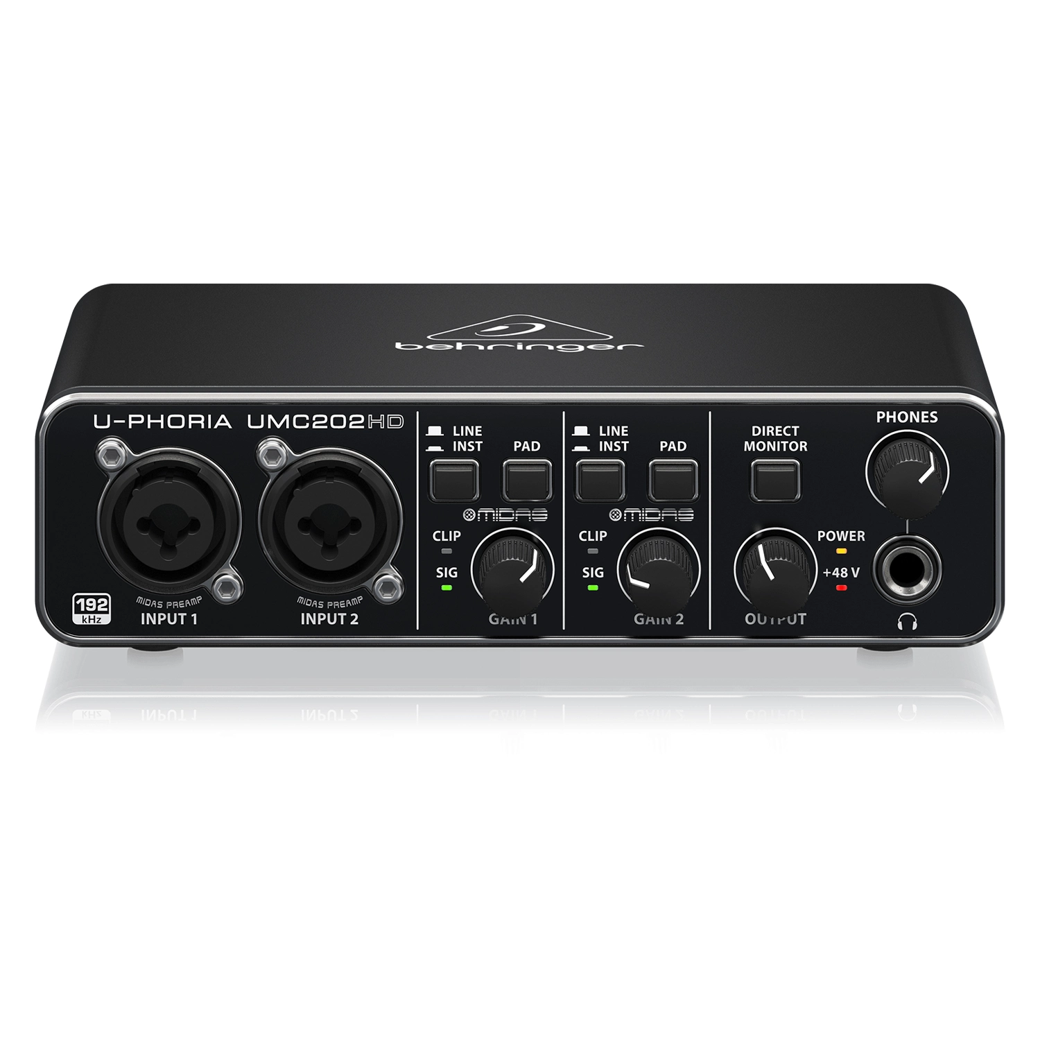 Sound card Behringer umc202hd Thu Âm
