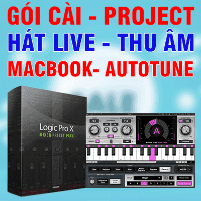 Gói cài hát livestream trên macbook