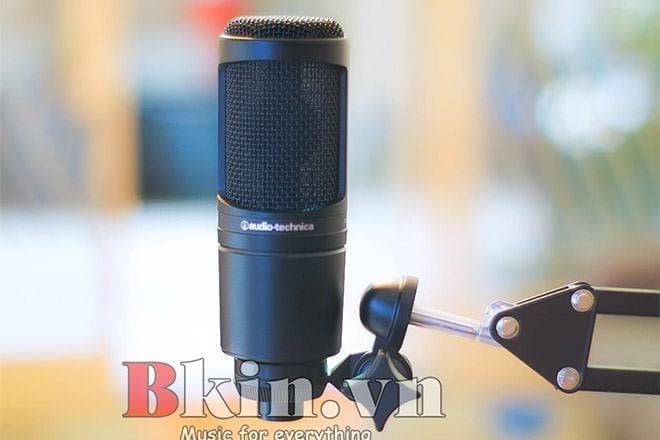 Micro thu âm AT2020 - Audio Technica condenser
