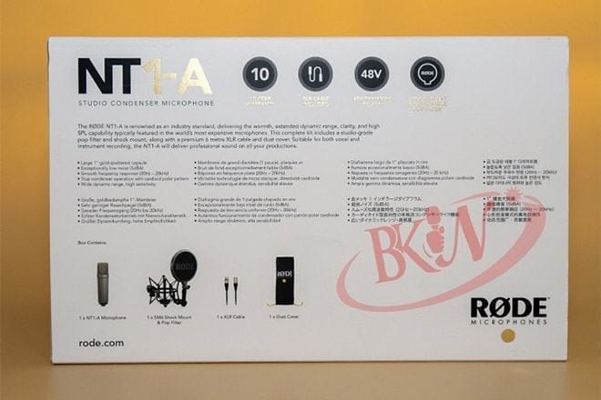 Micro thu âm rode NT1-A chính hãng australia mới nhất 6