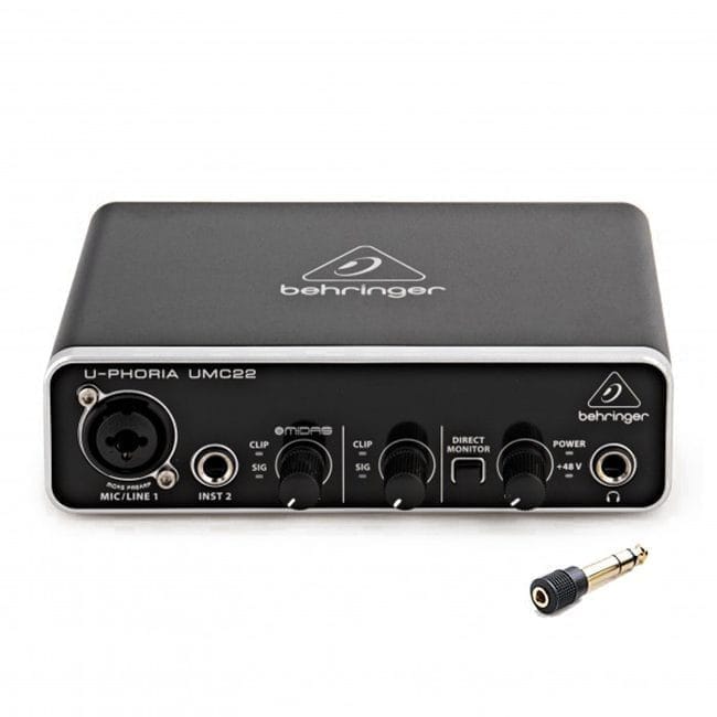 Sound Card Behringer UMC22 Thu Âm Chính Hãng