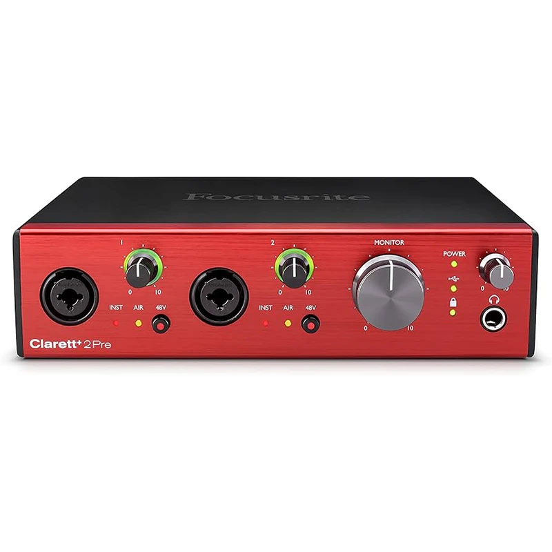 Focusrite Clarett+ 2pre sound card thu âm chuyên nghiệp bản mới 2024