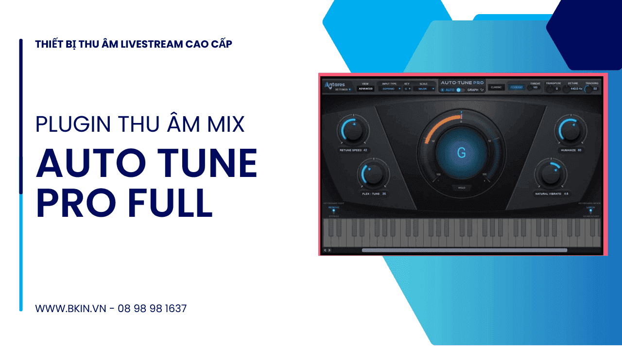 Tải Plugin Auto tune Pro mới nhất Full 7
