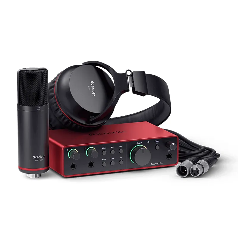 Bộ Combo Thu Âm Focusrite Scarlett 2i2 Studio Gen 4 (4th)