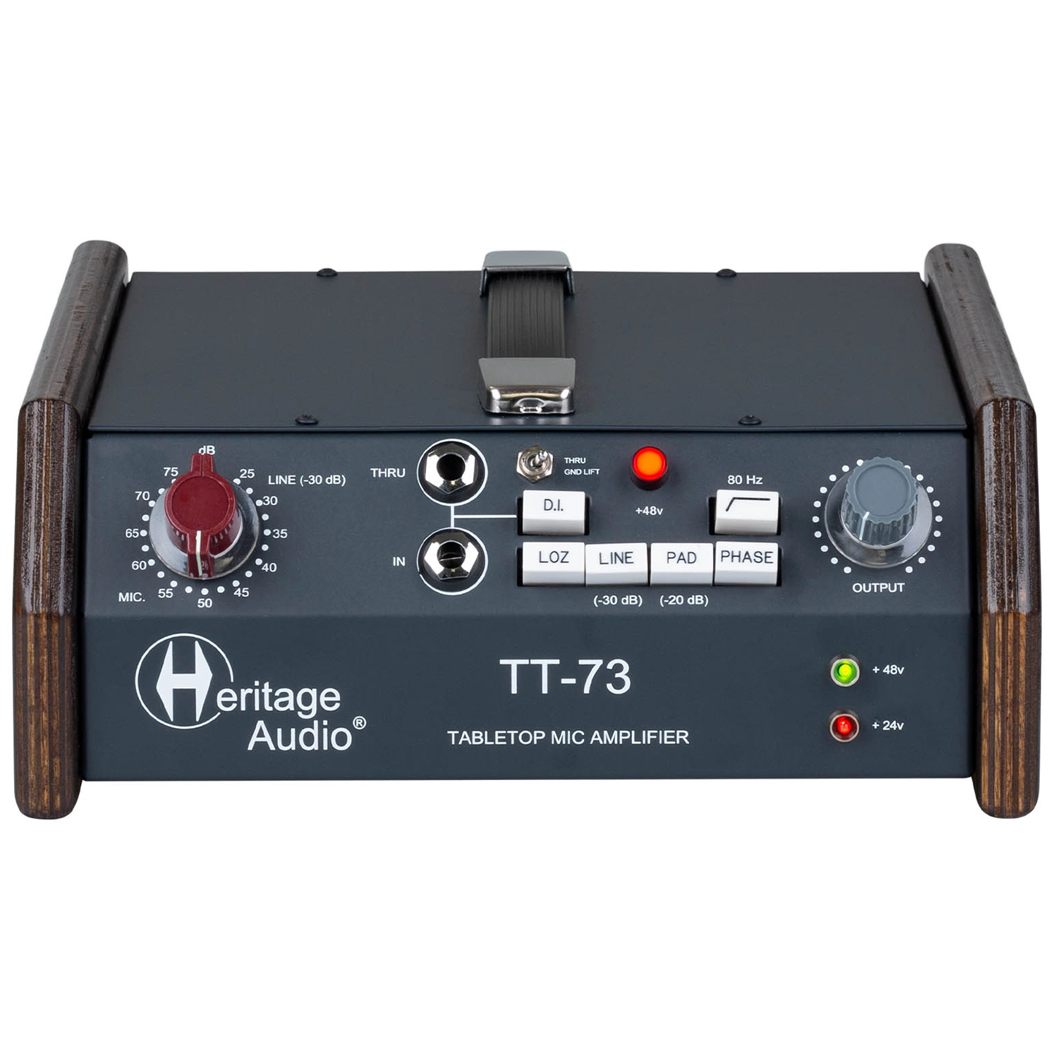 Mic Preamp Heritage Audio TT 73 Tabletop