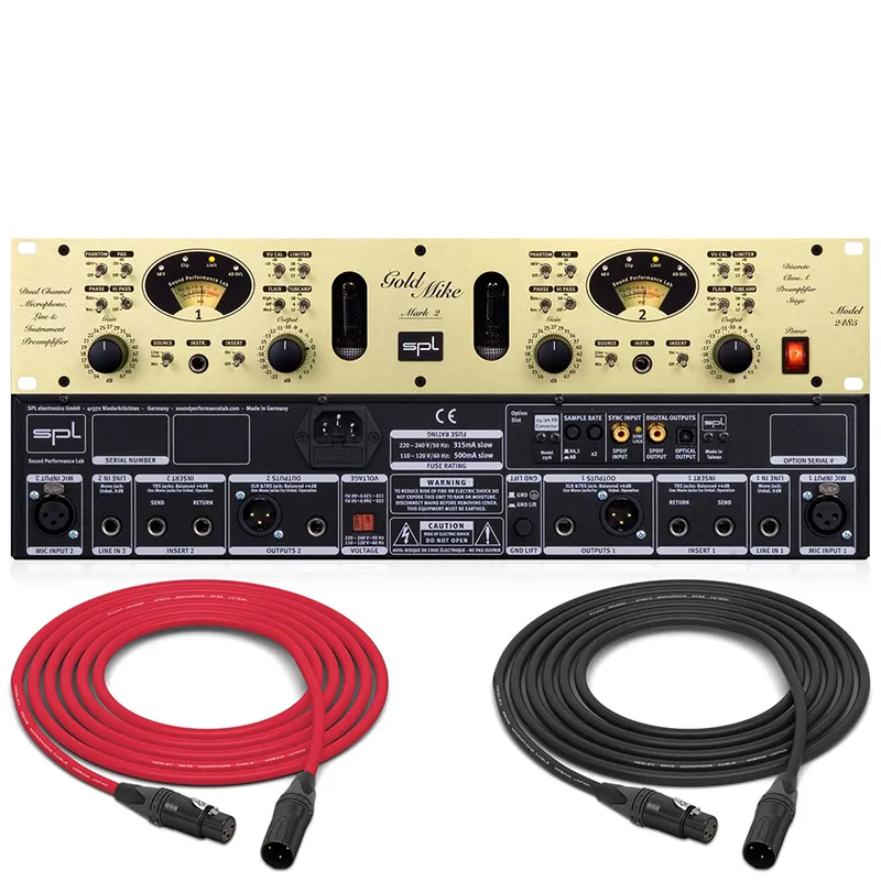 SPL GoldMike MK2 Dual-Channel Mic & Instrument Preamp