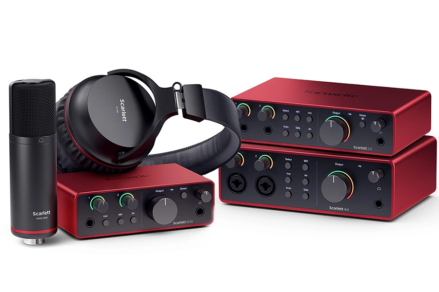 Sound Card Focusrite Scarlett Gen 4 ( 4th)
