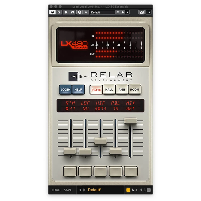 Plugin LX480 Essentials Reverb Chính Hãng Key Bản Quyền
