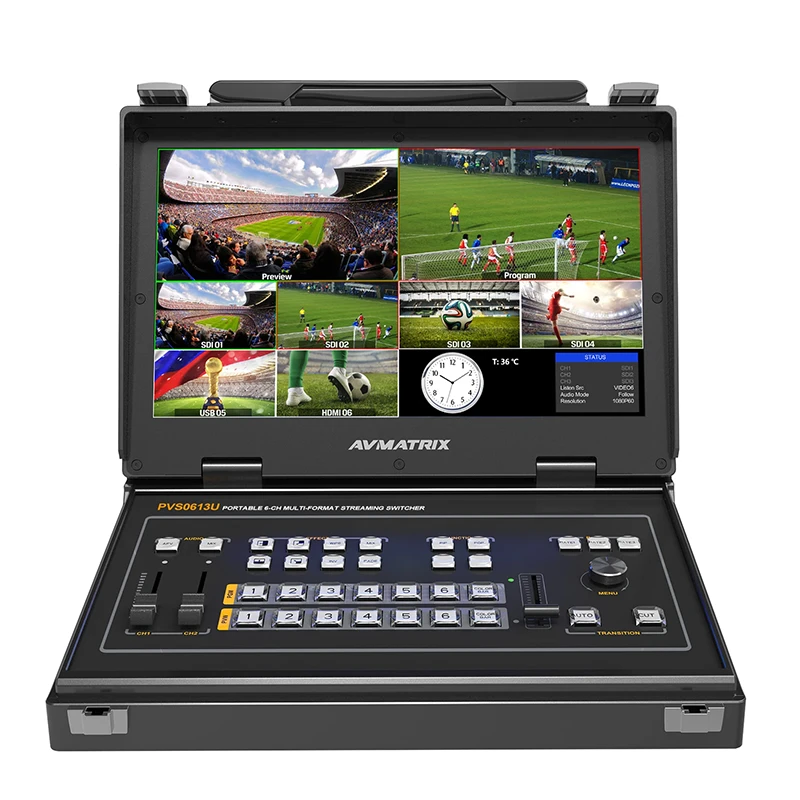 Bàn trộn Livestream AVMatrix PVS0613U (Sao chép)