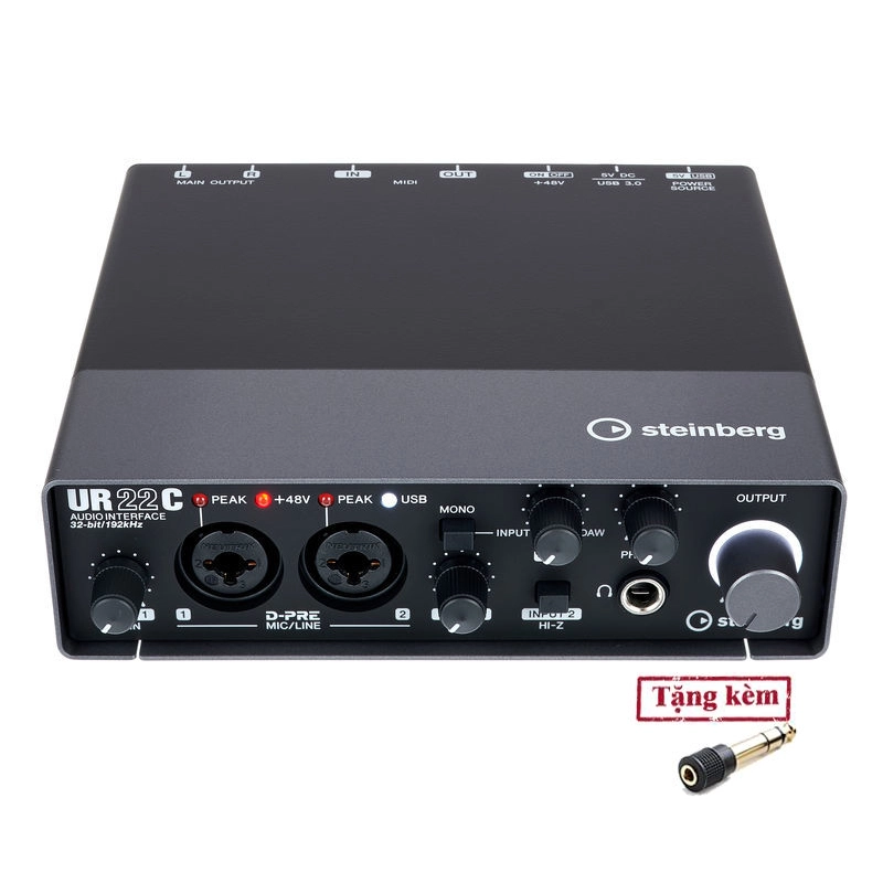 Sound card thu âm steinberg ur22c yamaha