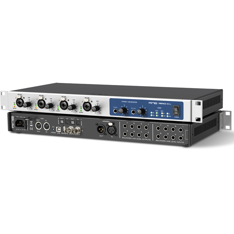 RME Fireface 802 FS Card Âm Thanh Phòng Thu Cao Cấp