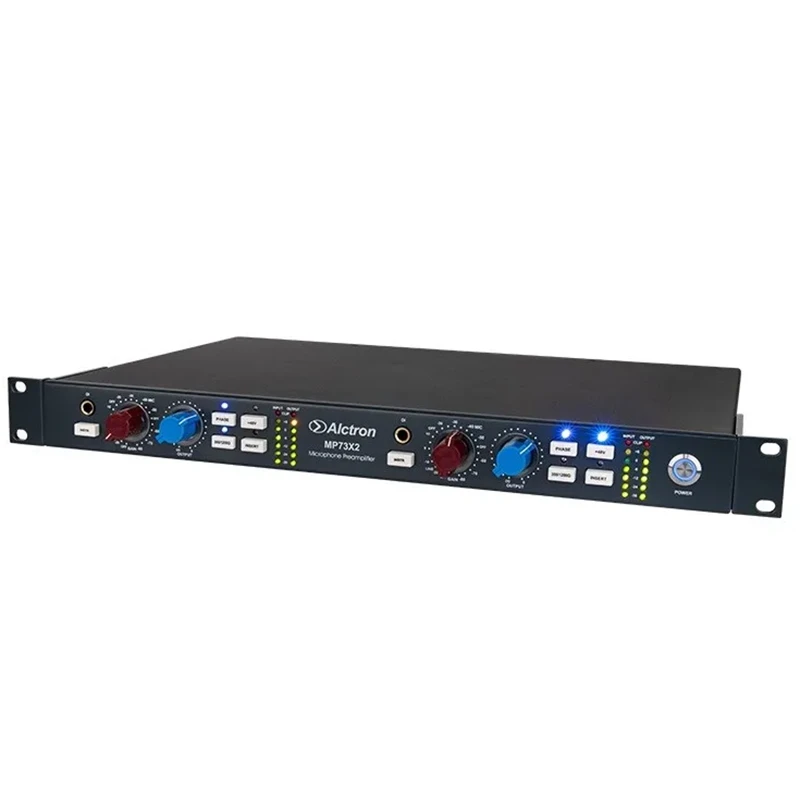 Mic Preamp Alctron MP73X2 Dual channel