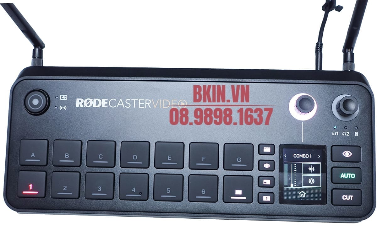 Rode Rodecaster Video Bàn Trộn Hình ảnh 12