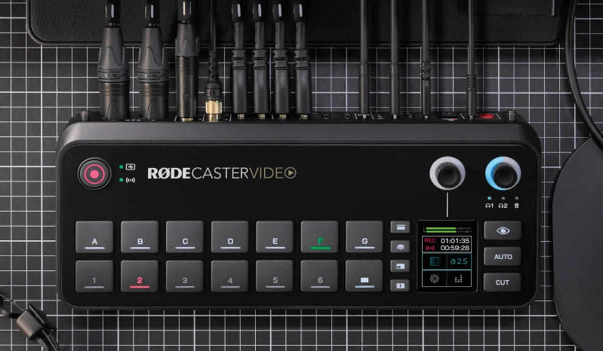 Rode Rodecaster Video Bàn Trộn Hình ảnh 20