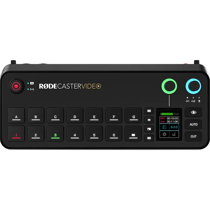 Rode Rodecaster Video Bàn Trộn Hình ảnh