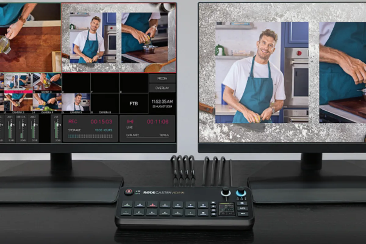 Rode Rodecaster Video Bàn Trộn Hình ảnh 18