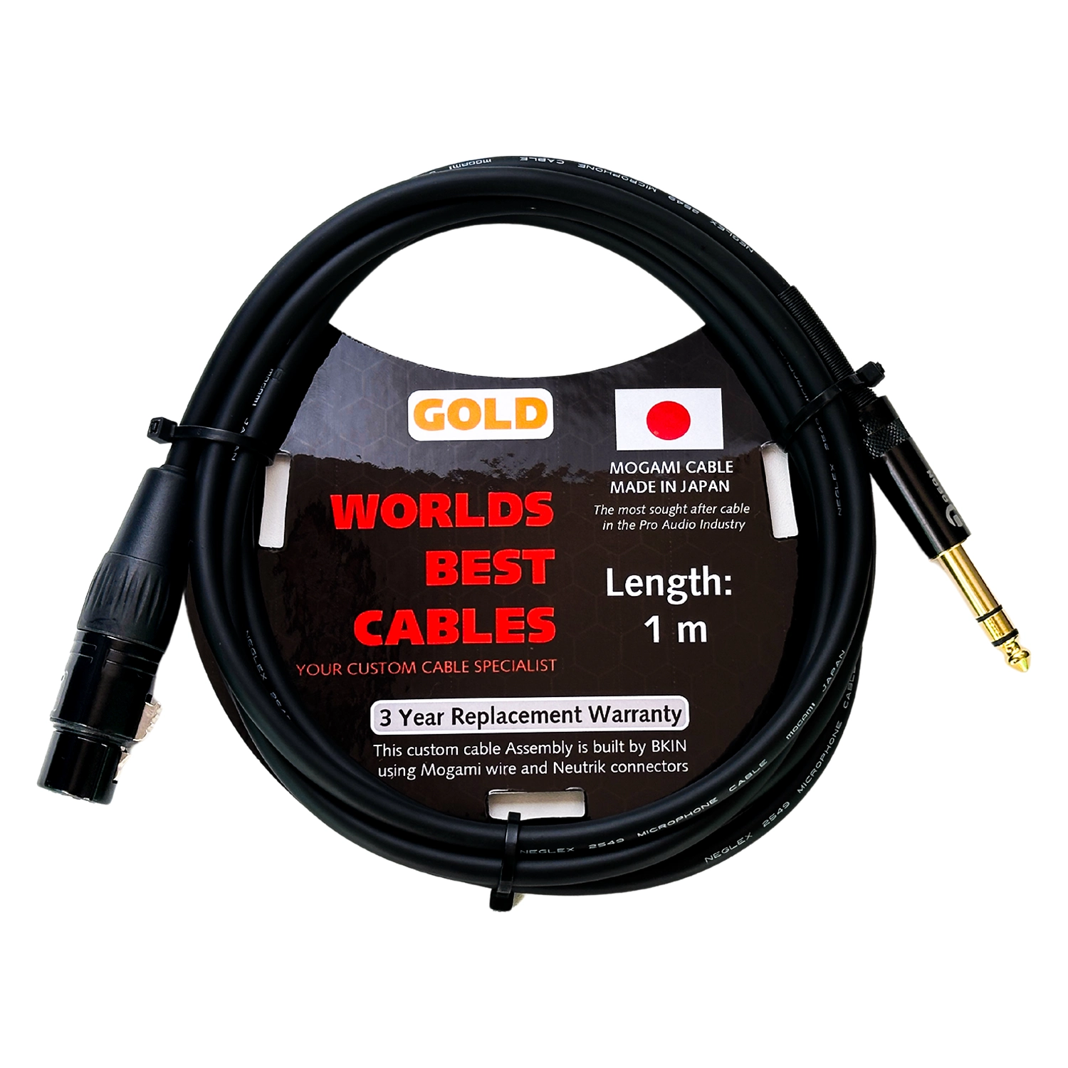 Dây Preamp Mogami Chính Hãng XLR - 6Ly 1 Mét