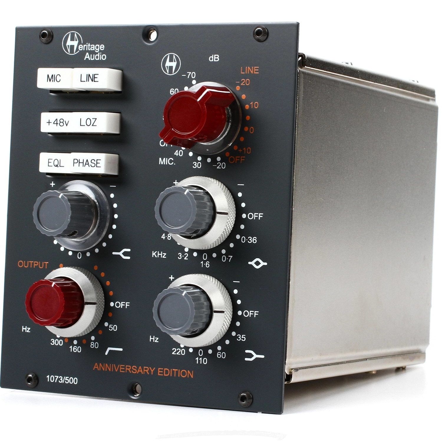 Preamp Heritage Audio 1073/500 Mic Pre 3 Band EQ