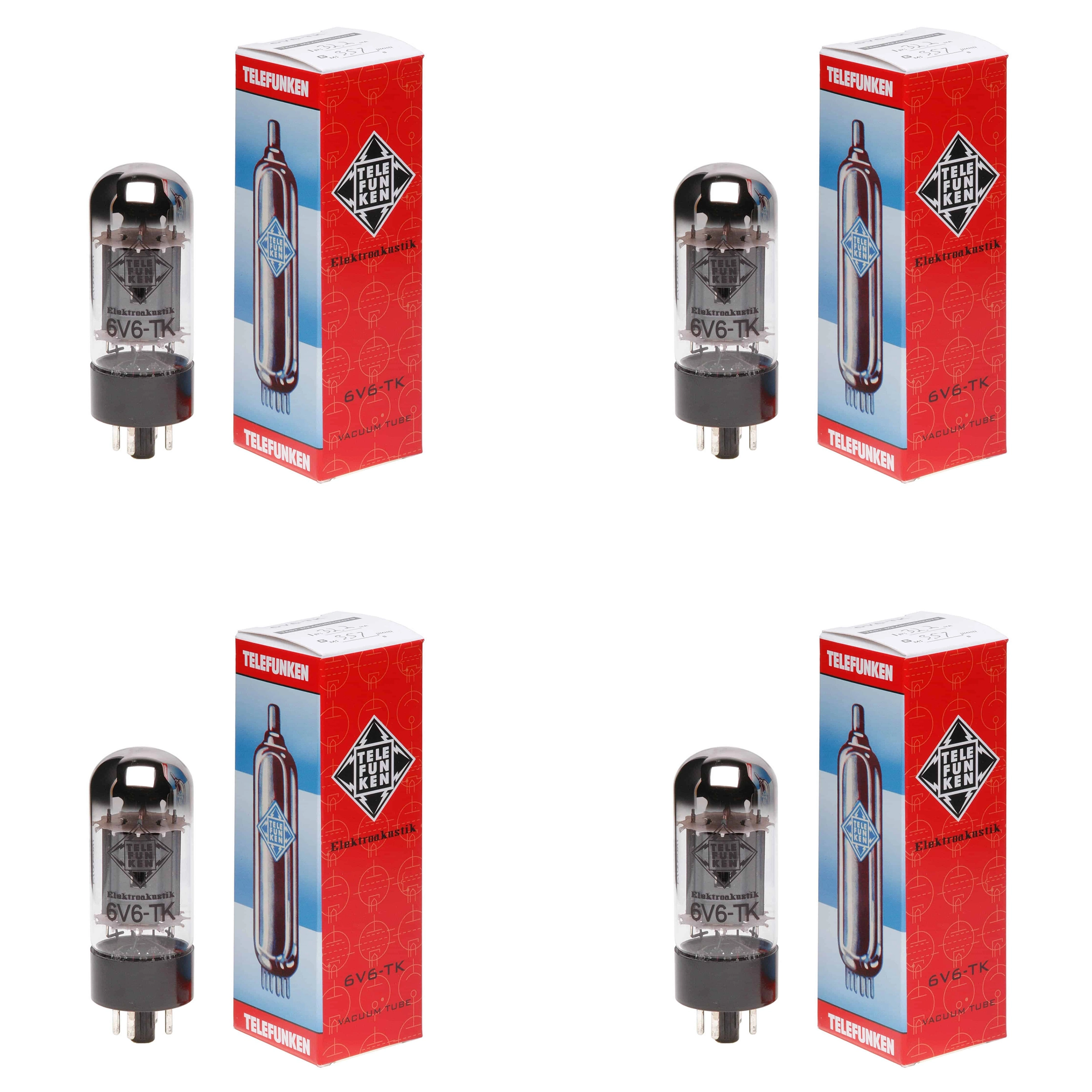 Bóng Tube 6V6-TK Matched Quad Vacuum Tube